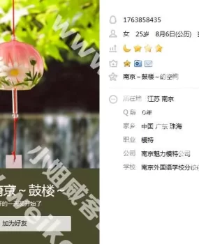 鼓楼一兼职,照片和本人差距大